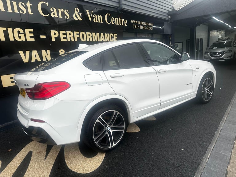 BMW X4 2.0 X4 xDrive20d M Sport White Auto Diesel 2017
