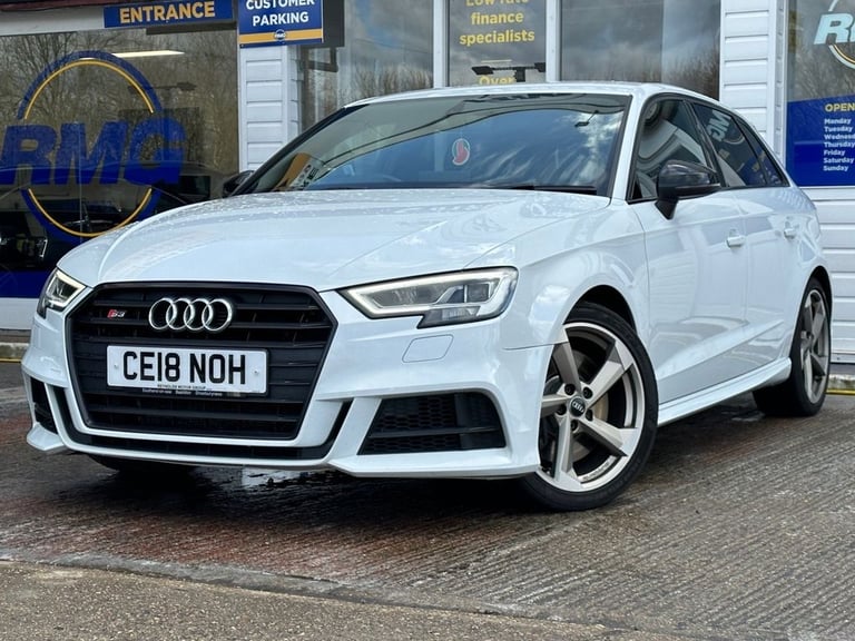 2018 Audi S3 2.0 TFSI Black Edition Sportback 5dr Petrol S Tronic quattro Euro 6 (s/s) ( Hatchbac...