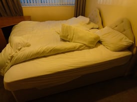 Single bed and mattress (x2)