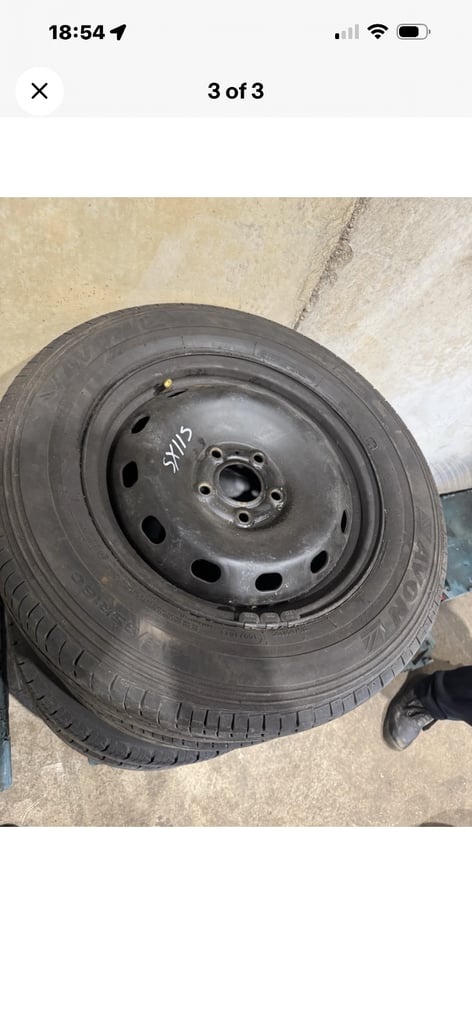 image for Vauxhall Vivaro Wheels And Tyres 2015 