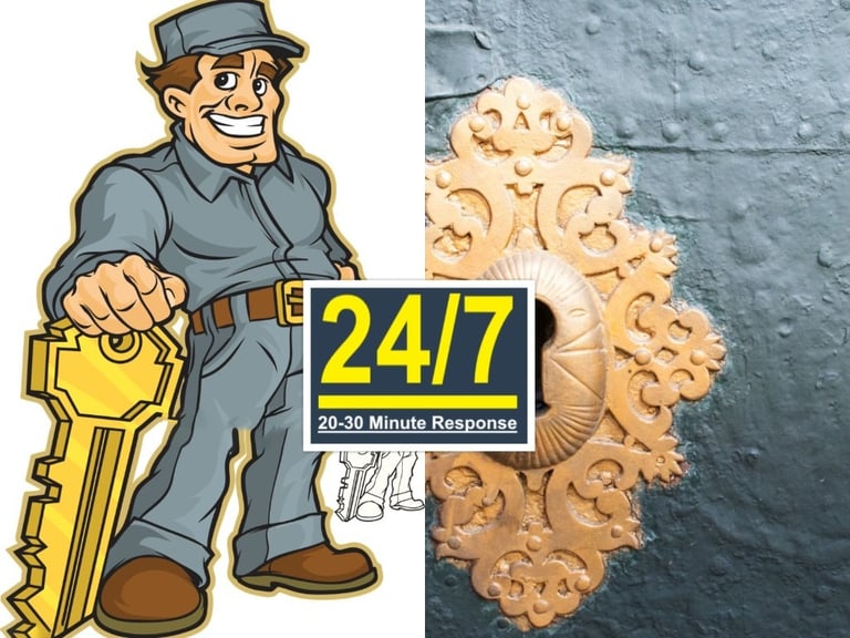 24/7 Emergency Locksmith Locked Out Lock Change Replacement Opening Installation Fitting Repair 