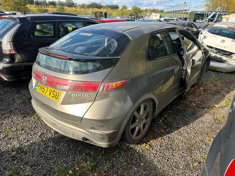 2007 HONDA CIVIC GREY BREAKING SPARES PARTS