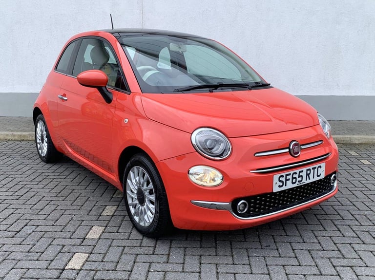 2016 (65) Fiat 500 1.2 Lounge Petrol 3-Door