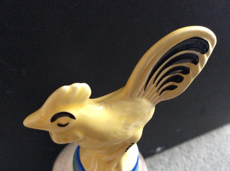 VINTAGE STAFFORDSHIRE CERAMIC COCKEREL DRINKS POURER