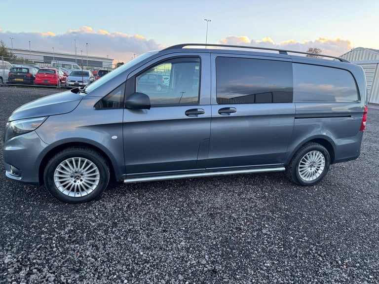 2018 Mercedes-Benz Vito 2.1 116 CDI Sport Crew Van Double Cab 5dr Diesel G-Tronic+ RWD L2 Euro 6 ...