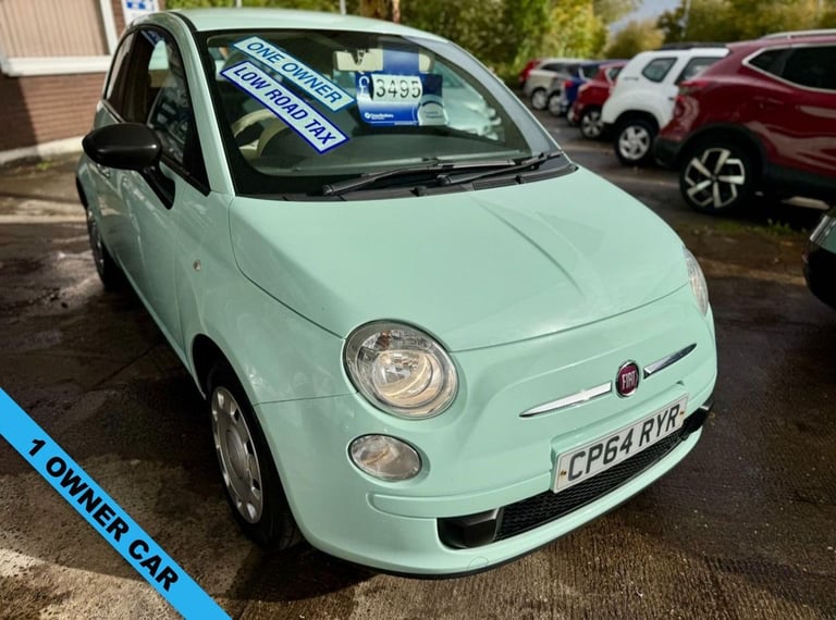 2015 Fiat 500 1.2 Pop 3dr [Start Stop] HATCHBACK PETROL Manual