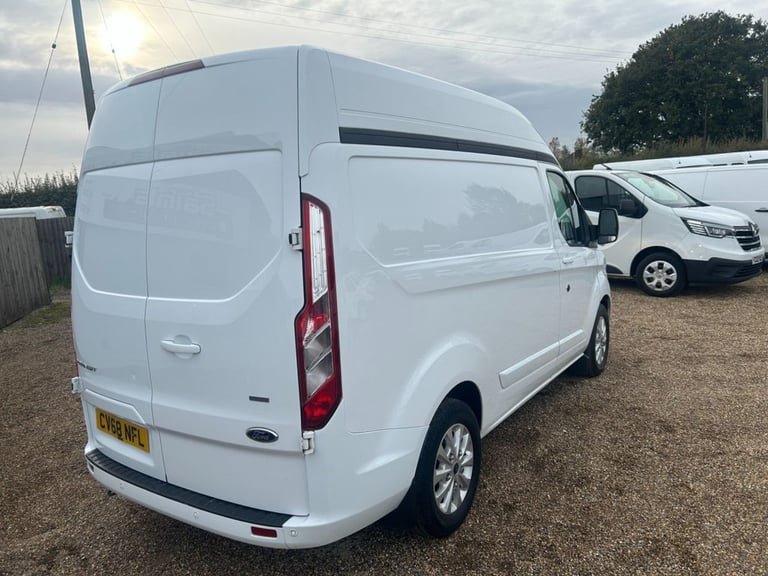 2018 68 FORD TRANSIT CUSTOM 2.0 300 ECOBLUE LIMITED PANEL VAN 5DR DIESEL AUTO L1