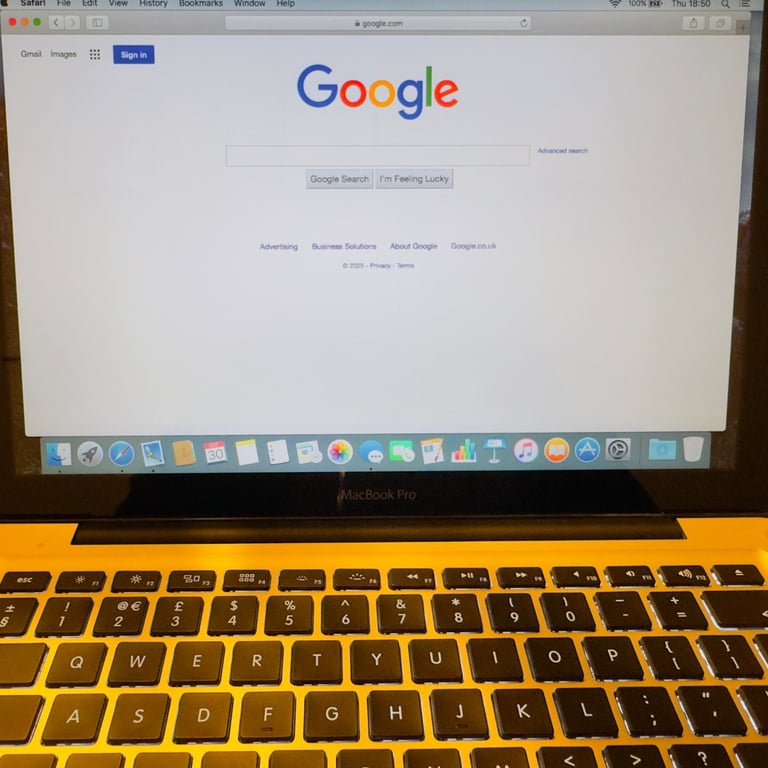 Apple MacBook Pro 13.3” screen