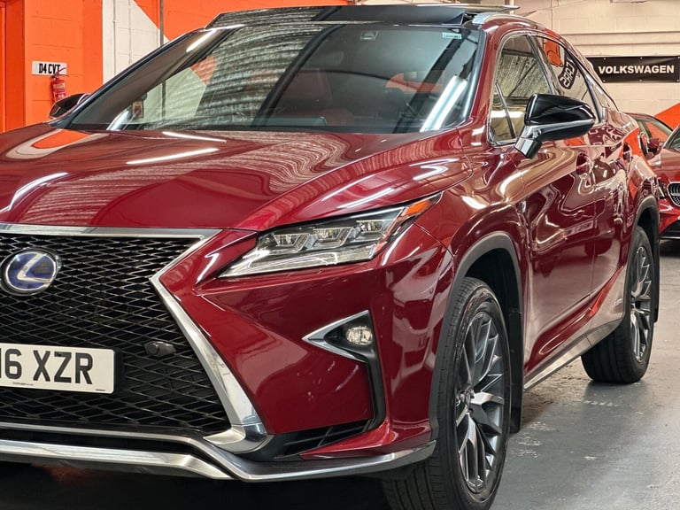 2016 Lexus RX 3.5 450h V6 F Sport CVT 4WD Euro 6 (s/s) 5dr ESTATE Petrol/Electric Hybrid Automatic