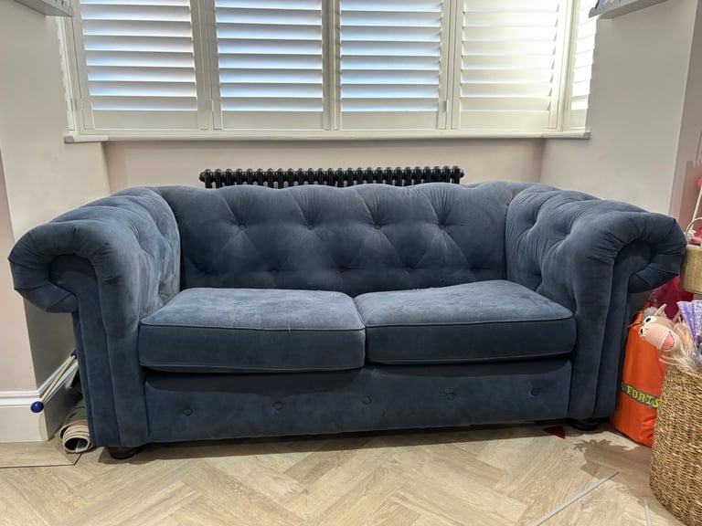 image for Navy sofa bed 
