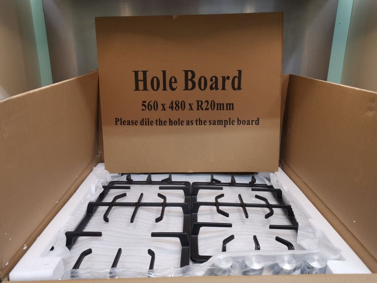 Brand New Stainless Steel Gas Hob 4 burners with Flame Failure Protection