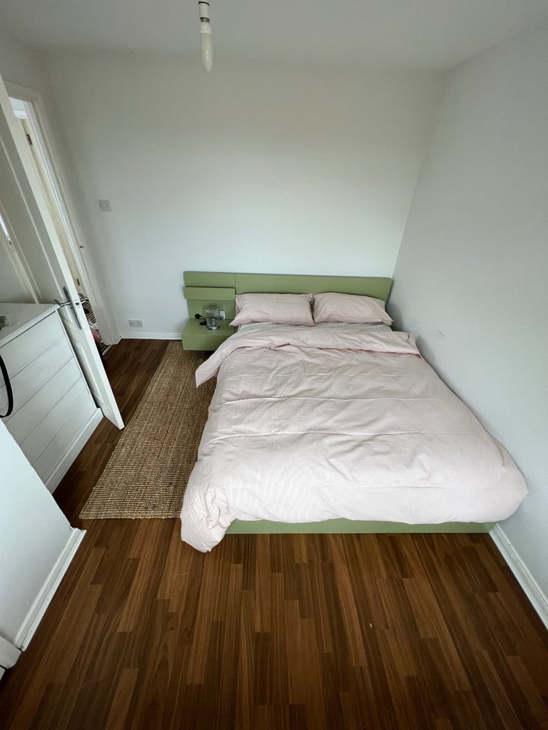 image for Ikea Malmo bed with Emma Premium mattress 