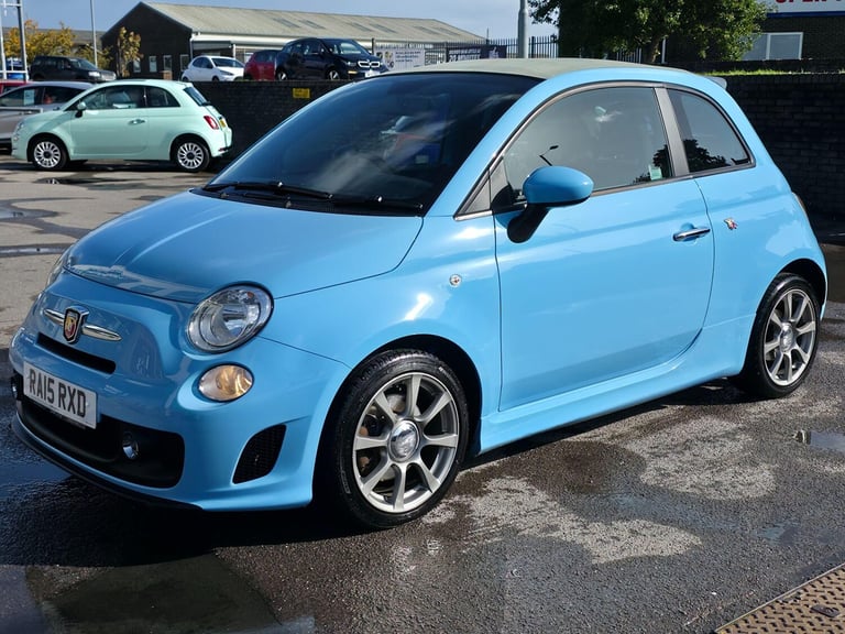 2015 Abarth 595 1.4 T-Jet Cabrio Euro 6 2dr CONVERTIBLE Petrol Manual