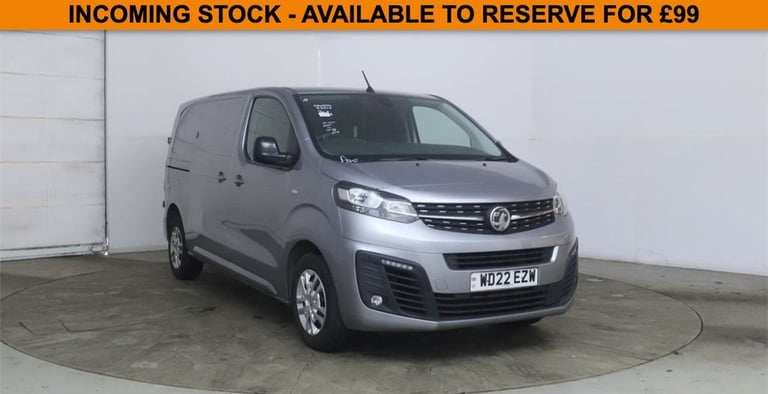 2022 Vauxhall Vivaro 3100 2.0d 145PS Sportive H1 Van PANEL VAN DIESEL Manual