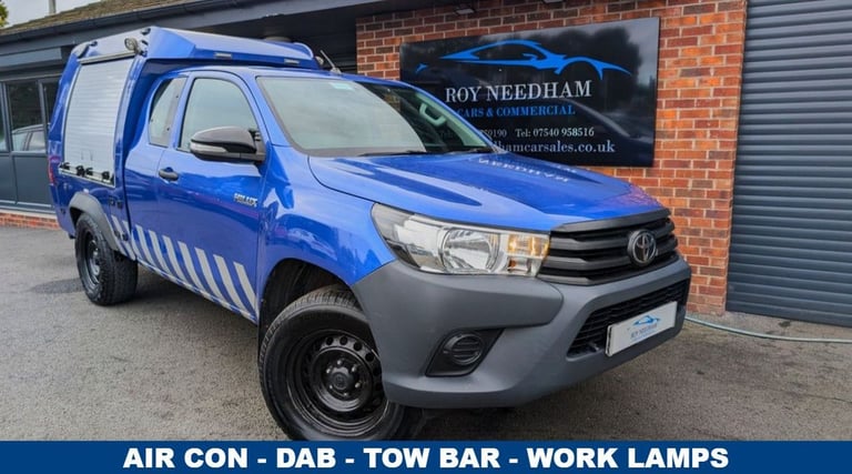 2018 18 TOYOTA HI-LUX 2.4 D-4D ACTIVE PICKUP EXTENDED CAB 4DR DIESEL MANUAL 4WD 