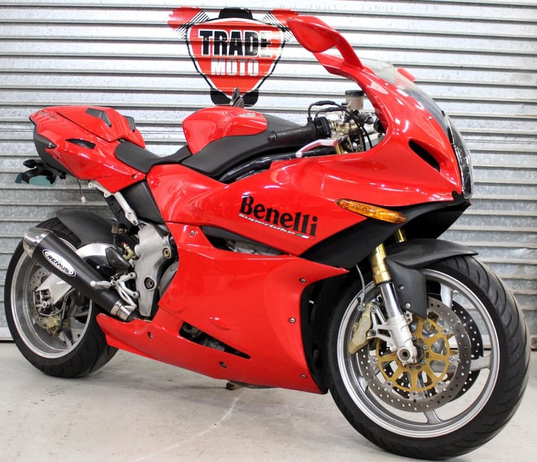 2010 10 BENELLI TORNADO TRE 900 RED 4533 MILES HPI CLEAR FUTURE CLASSIC NEW MOT
