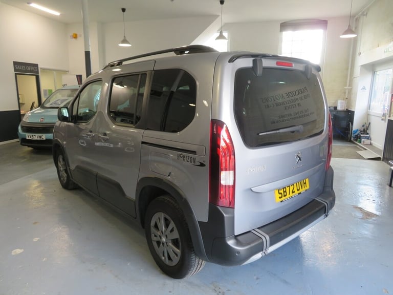 2023 Peugeot Rifter 1.5 HORIZON RE 5DR Automatic wheelchair car disabled MPV Diesel Automatic
