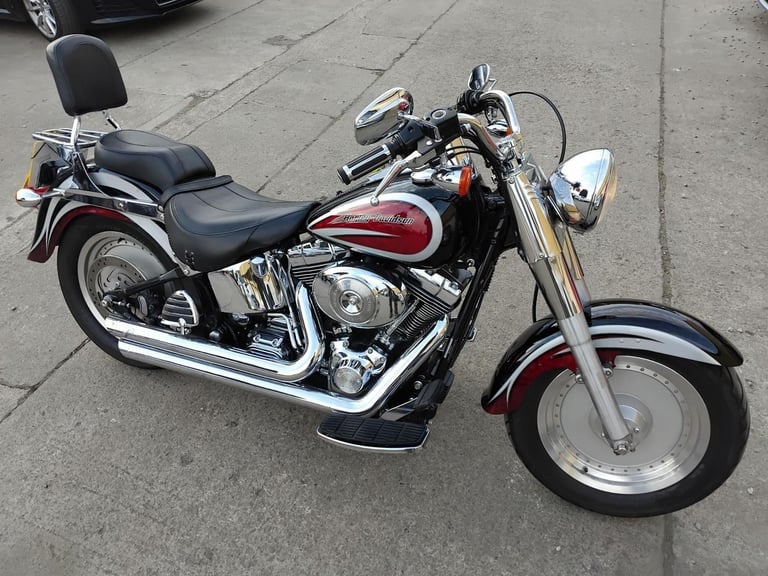 2006 06 HARLEY-DAVIDSON FAT BOY FLSTFI FATBOY FUEL INJECTED LOW MILES NEW MOT 