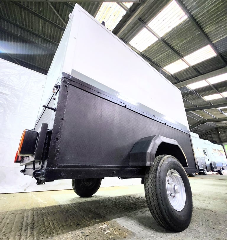 Stunning Box Trailer, Ideal for Trade, Hobbies or Various Industry Uses - View Trailer Now