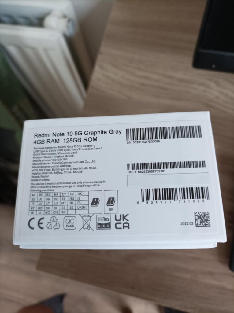 Xiaomi Redmi Note 10 5G Mobile Phone - Unlocked - Cracked Screen