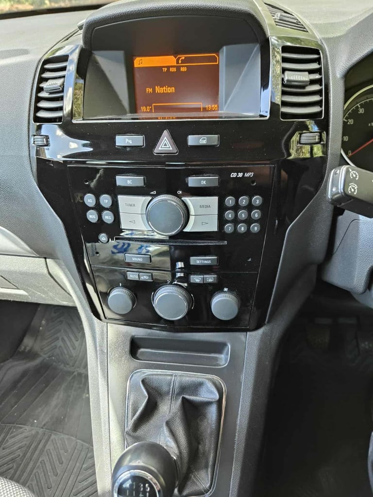 Vauxhall, ZAFIRA only 43k 7 seater, MPV, 2013, Manual, 1598 (cc), 5 doors