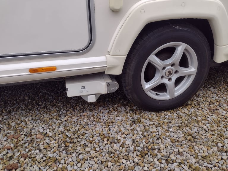 Bailey unicorn Valencia 2012 caravan fixed bed motor mover awning 