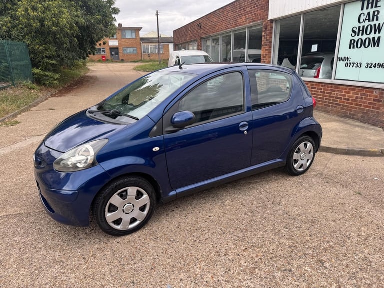 2008 Toyota AYGO 1.0 VVT-i Blue Euro 4 5dr HATCHBACK Petrol Manual