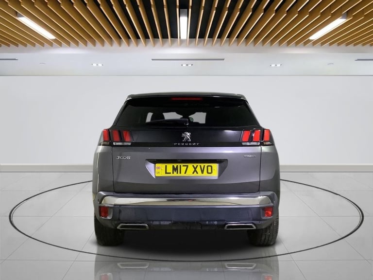 2017 Peugeot 3008 1.2 PureTech GT Line 5dr HATCHBACK PETROL Manual