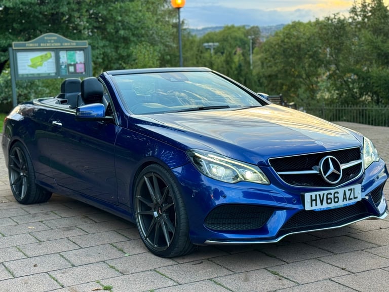 Mercedes-Benz, E CLASS, Convertible, 2016, Semi-Auto, 2143 (cc), 2 doors