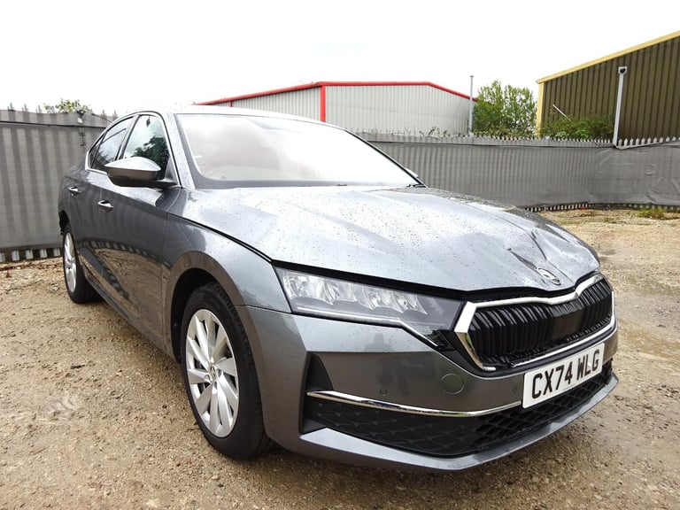 2024 74 REG SKODA OCTAVIA SE L TSI E-TEC AUTO DAMAGED REPAIRABLE SALVAGE