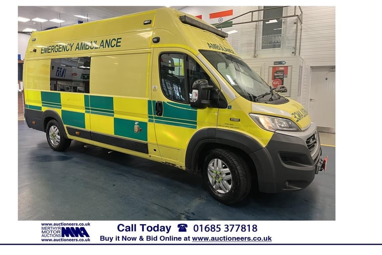 2016 Fiat Ducato 42 MAXI 3.0 MULTIJET POWER 180PS AMBULANCE / CAMPER NA Diesel Manual