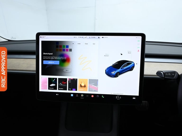 2021 Tesla Model 3 Standard Range Plus Saloon 4dr Electric Auto RWD (241 bhp) Saloon Automatic