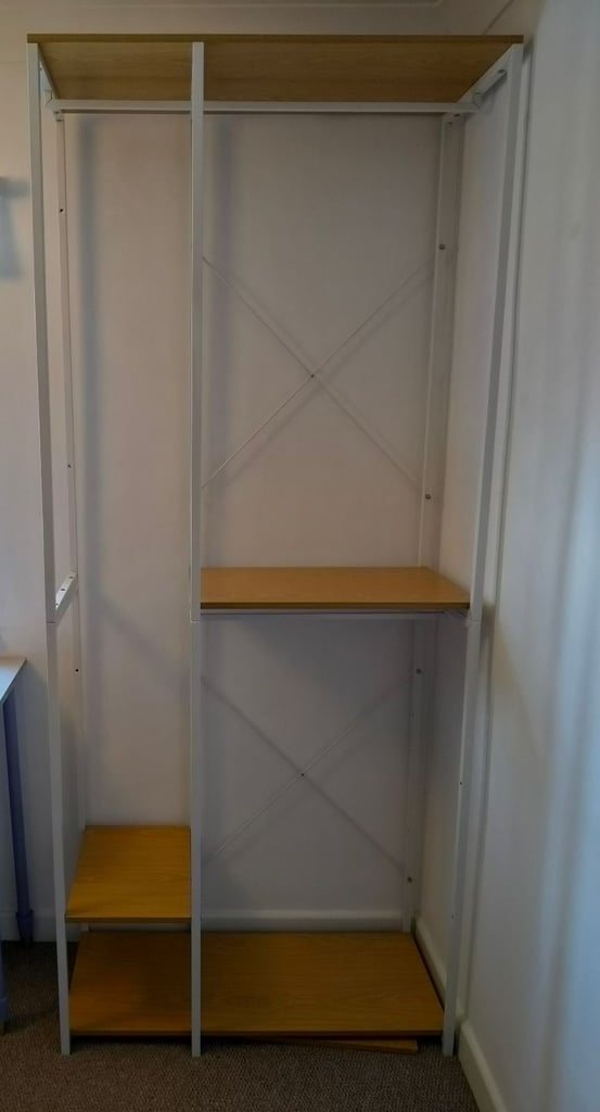 image for Hanging rail with shelves