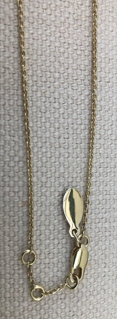 Oliver Bonas gold plated chain ONO