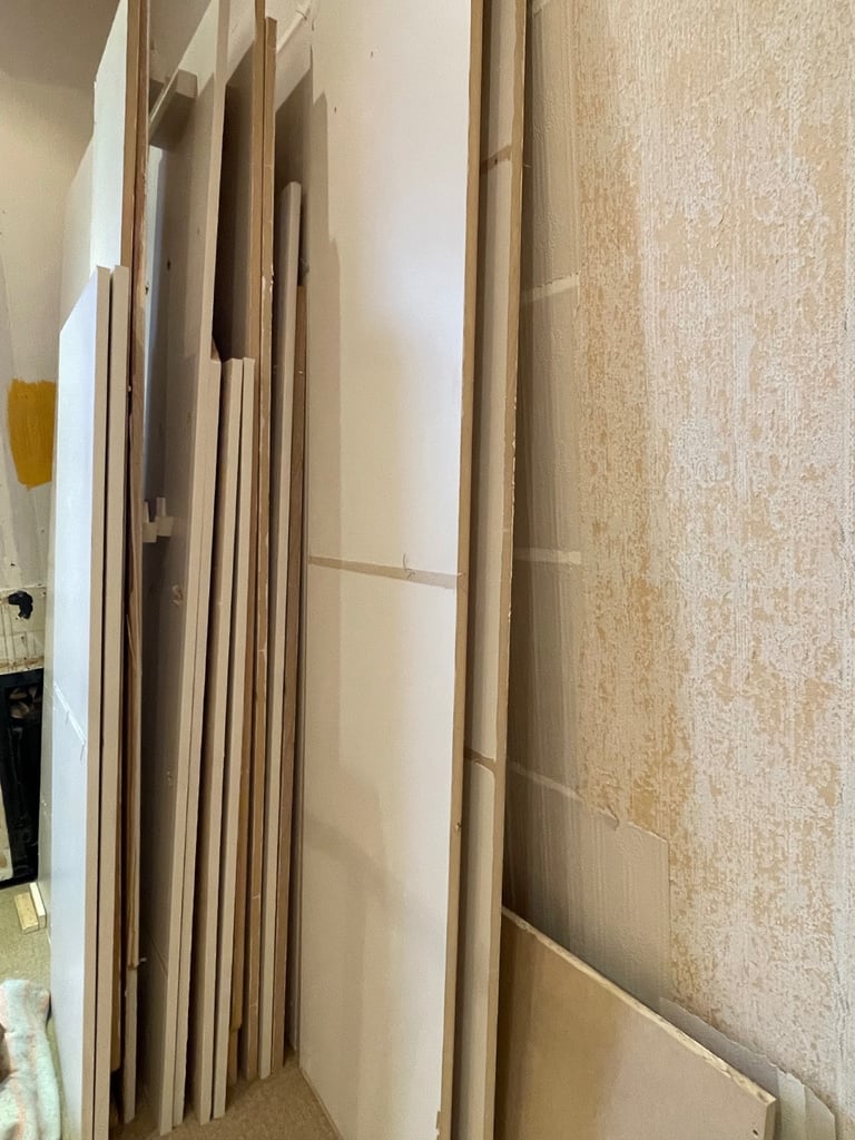 image for About 26 planks of MDF wood for free 