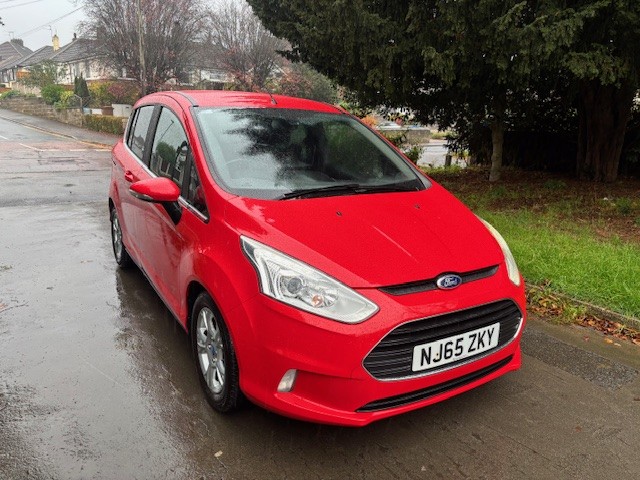 FORD B-MAX 1.5 TDCi Zetec Red Manual Diesel 2015