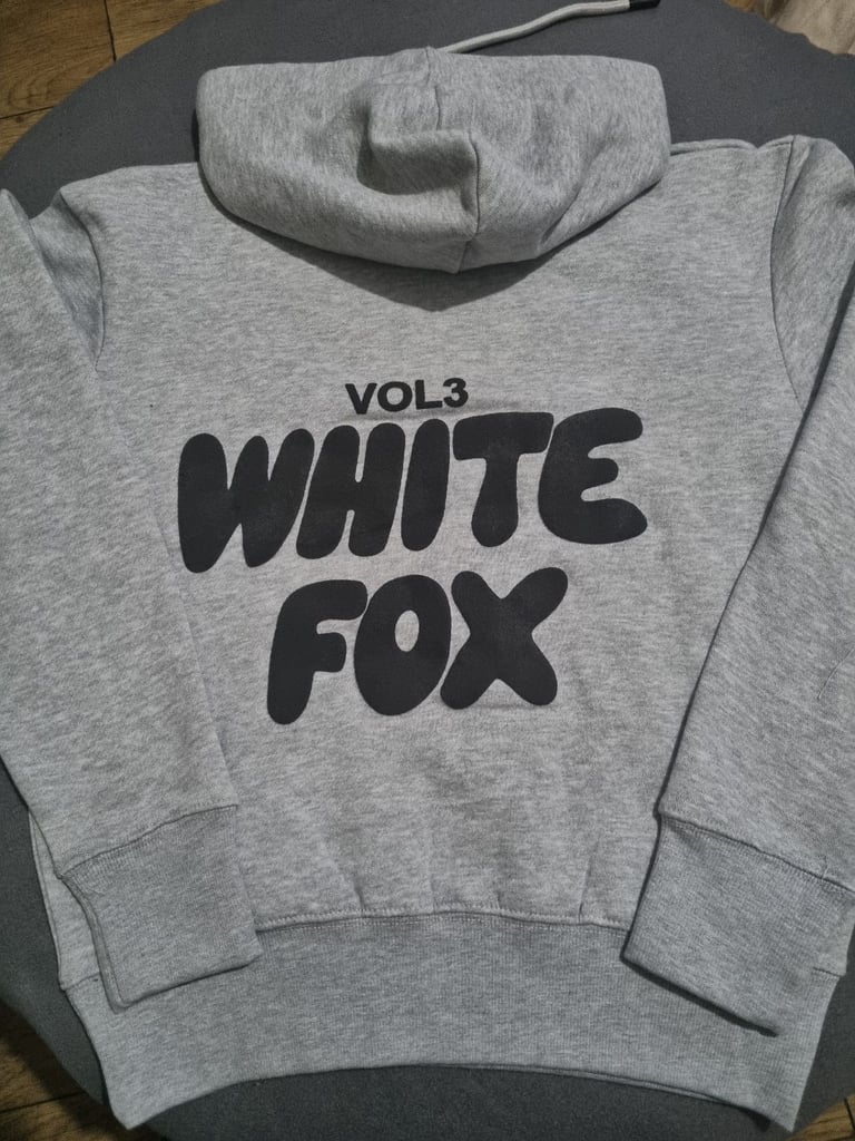 White fox hoodies 