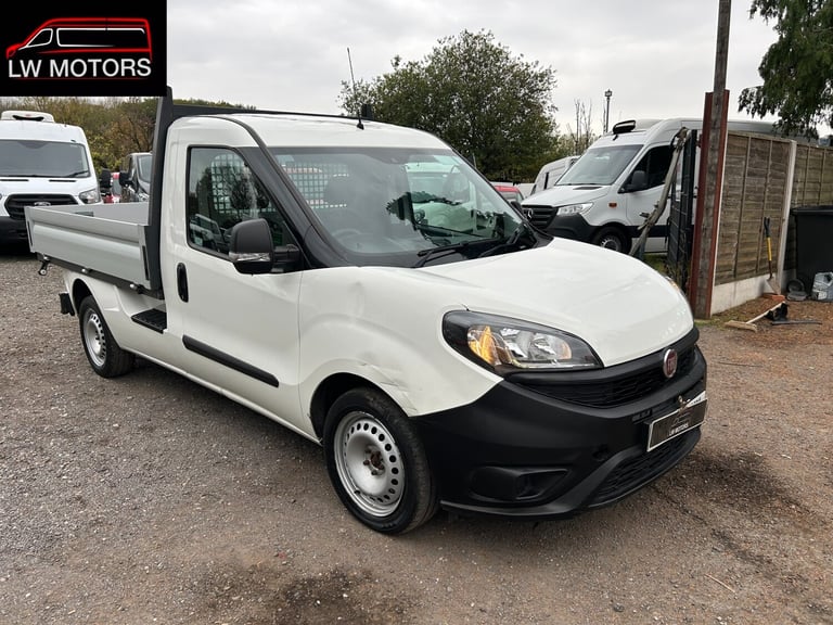 FIAT DOBLO 1.6 MULTIJET 1.6 WORKUP ALLOY DROPSIDER 2021 71 REG MILK FLOAT