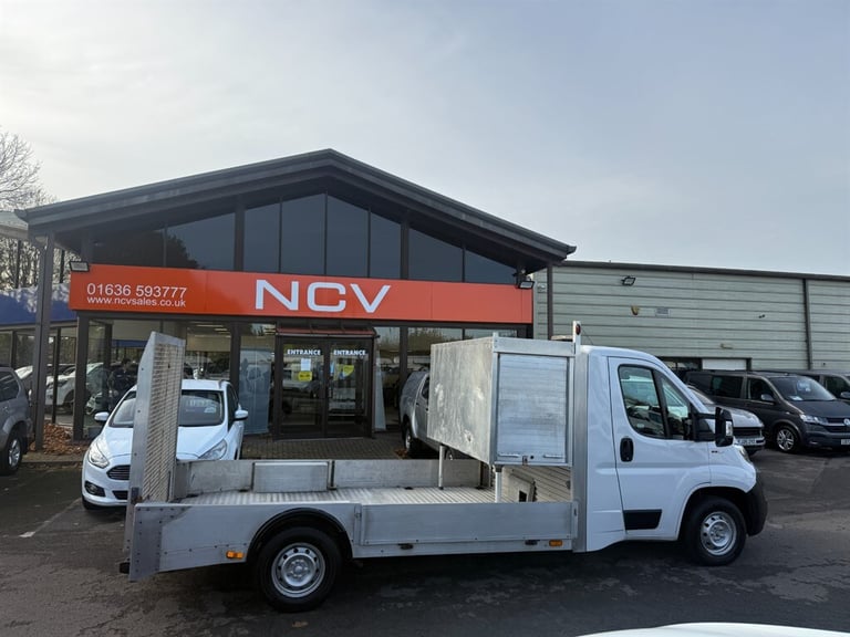 2019 Fiat Ducato 35 MULTIJET II FLAT BED TRANSPORTER MOWER DIGGER NO VAT CHASSIS CAB DIESEL Manual