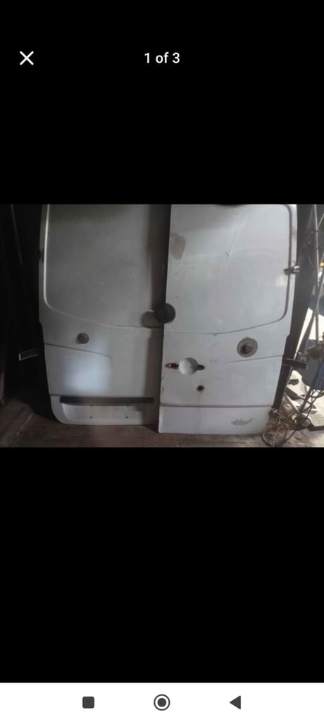 image for Mercedes Sprinter W906 REAR DOORS NS Left and OS Right Side Facelift 2017 s63