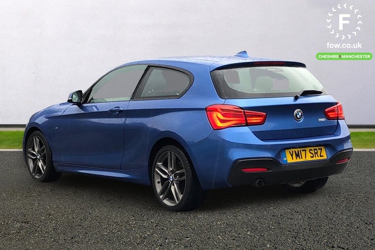 2017 BMW 1 Series 118i [1.5] M Sport 3dr [Nav] Hatchback PETROL Manual