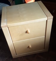 Bedside Table two drawers 