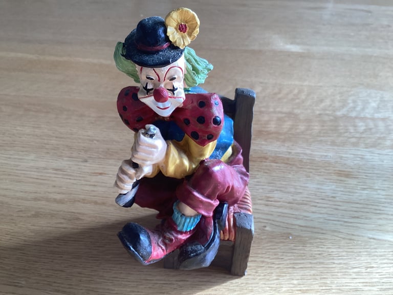 ***RARE*** Handmade clown sculptures from The Senator Collection in Germany