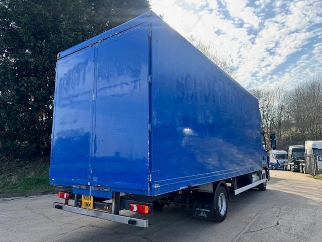 2014 14 DAF LF 210 Euro 6 high roof double sleeper 22ft box tie rails