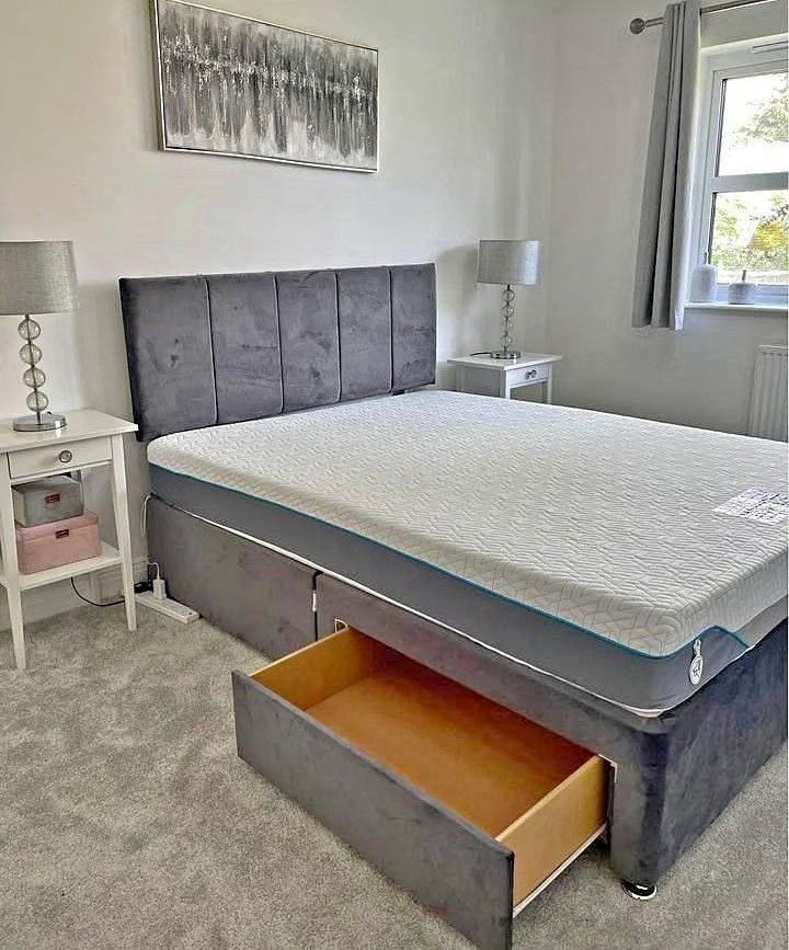 Luxury & Comfort - Double Divan Bed  |  Free Home Delivery !! **