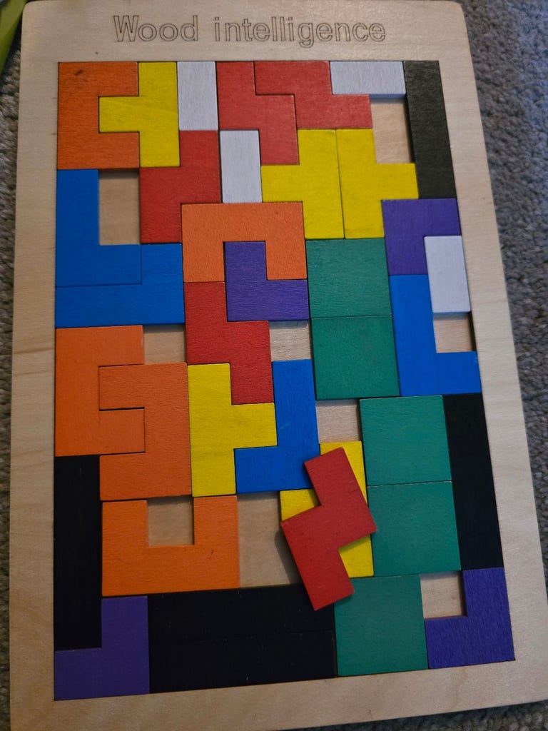 image for Wooden shapes puzzle 