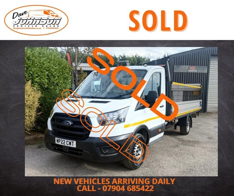 Ford Transit 2.0 EcoBlue 130PS Single Cab Dropside with Tail Lift (L4)