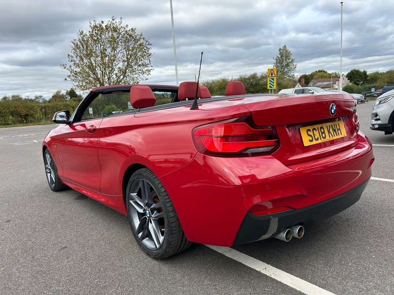 2018 BMW 2 Series 2.0 220D M Sport 2dr Convertible Diesel Manual