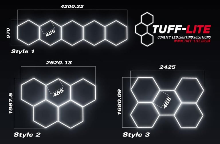 Tuff Lite LED for Salons Barbers Garage Gym Showroom Bedroom