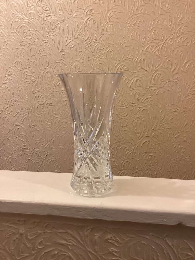 image for Crystal effect vase